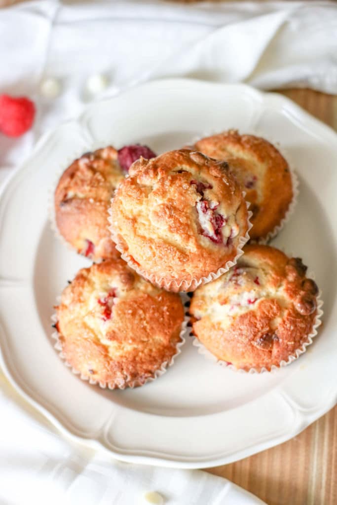 raspberry white chocolate chip muffin recipe