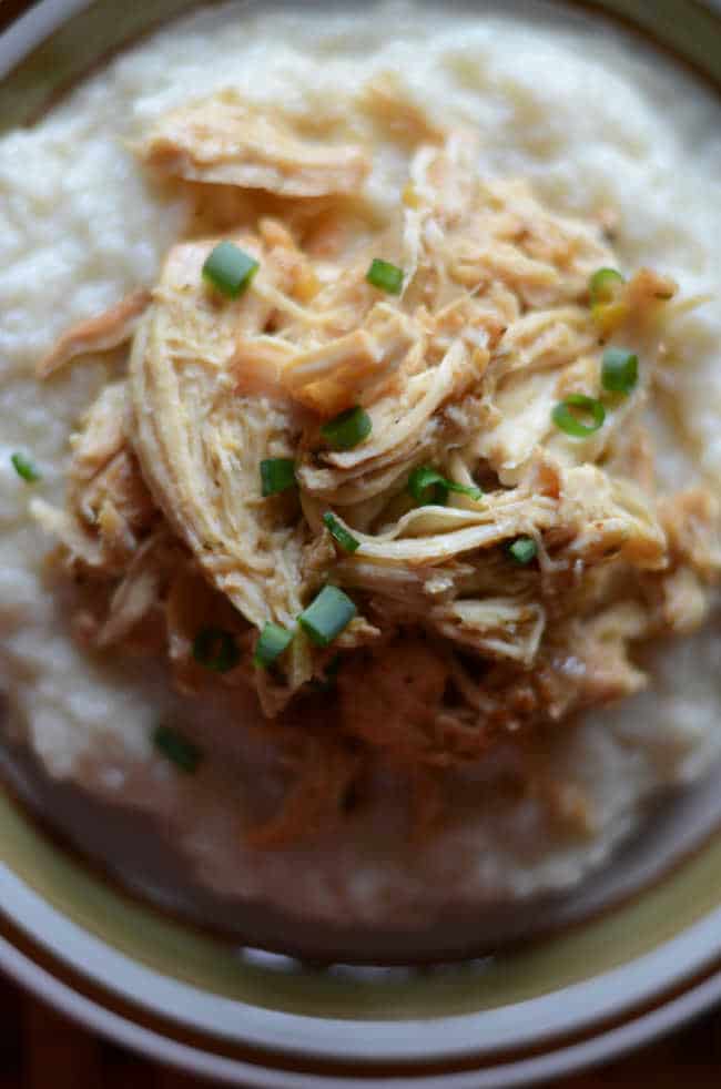 Crock pot Mississippi chicken