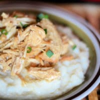 Crock pot Mississippi chicken