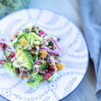 Loaded broccoli salad