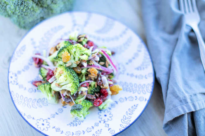 Loaded broccoli salad recipe for summer