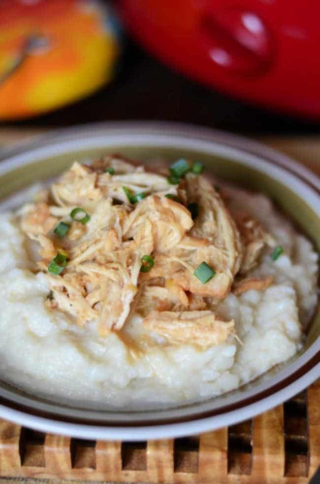 This crockpot Mississippi chicken coukd not be any easier! Recipe