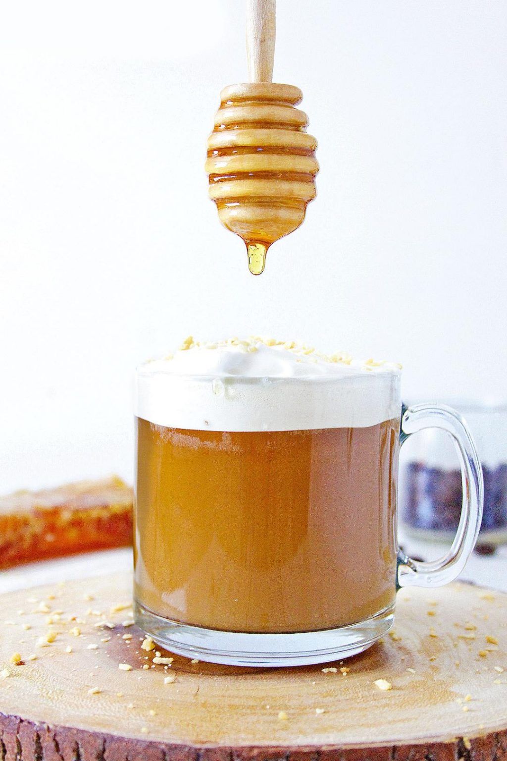 Honey Latte - mom makes dinner