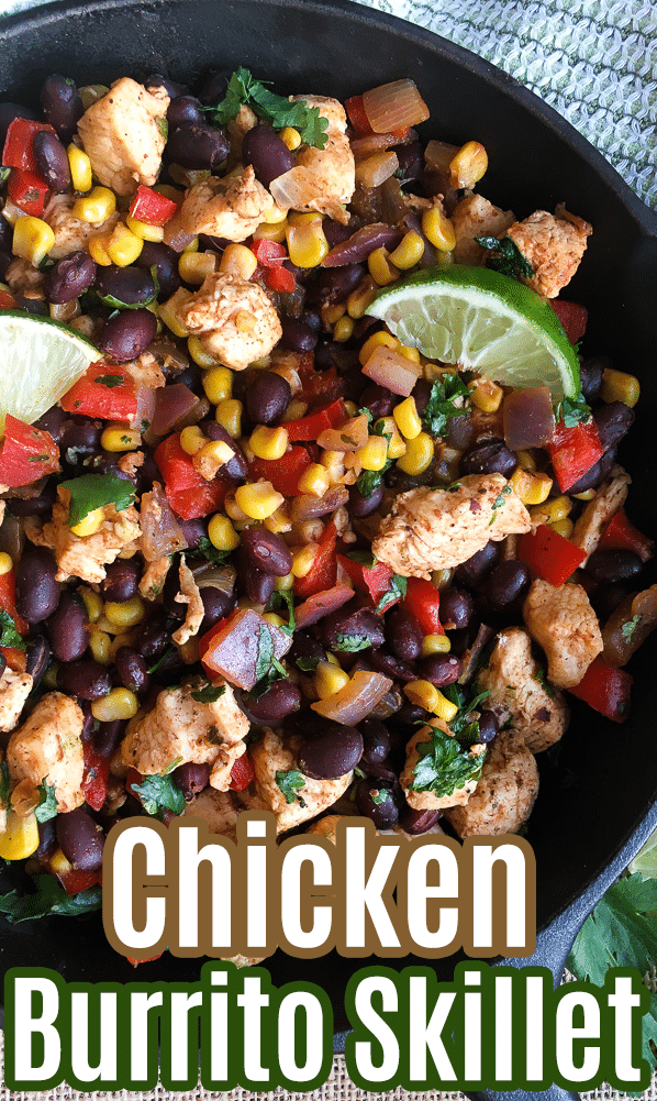 Chicken burrito skillet recipe