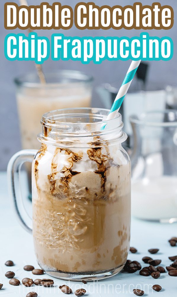 How to make a Starbucks double chocolate chip frappuccino