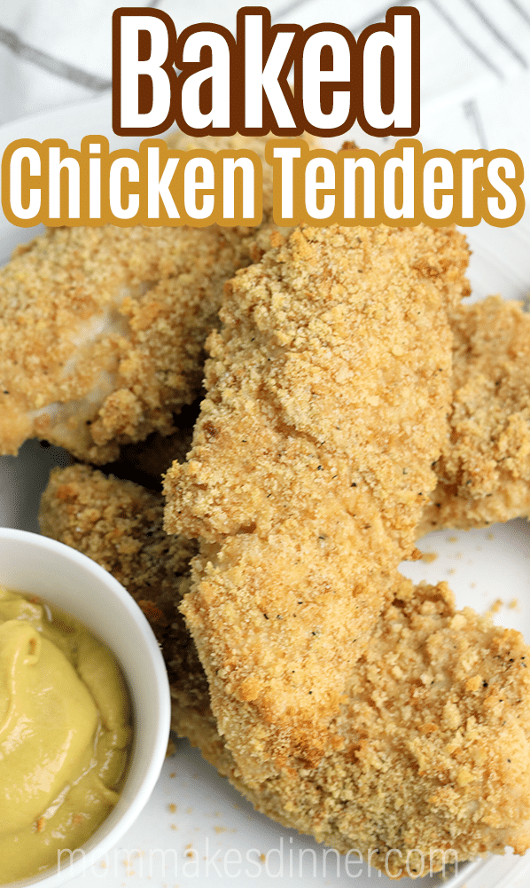 How to make easy baked chicken tenders