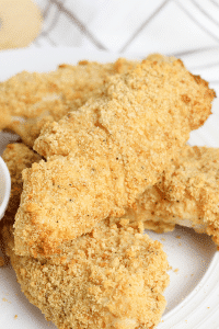 Easy baked chicken tenders - mom makes dinner