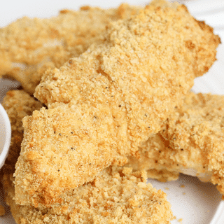 Easy baked chicken tenders - mom makes dinner