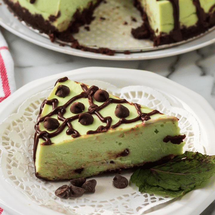how to make mint chocolate cheesecake recipe in the instant pot