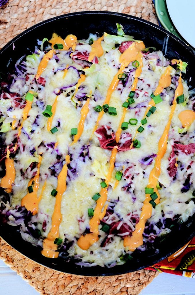 how to make reuben in a bowl