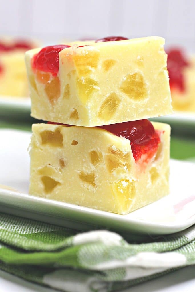 How to make pineapple upside down cake fudge