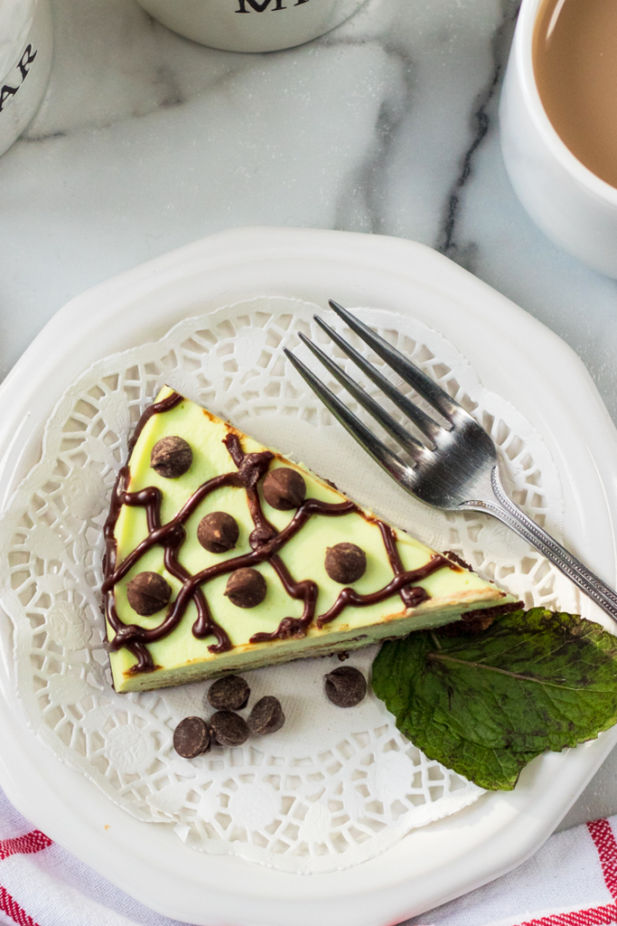 mint chocolate cheesecake recipe in the ip