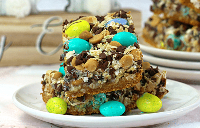 easter magic cookie bars