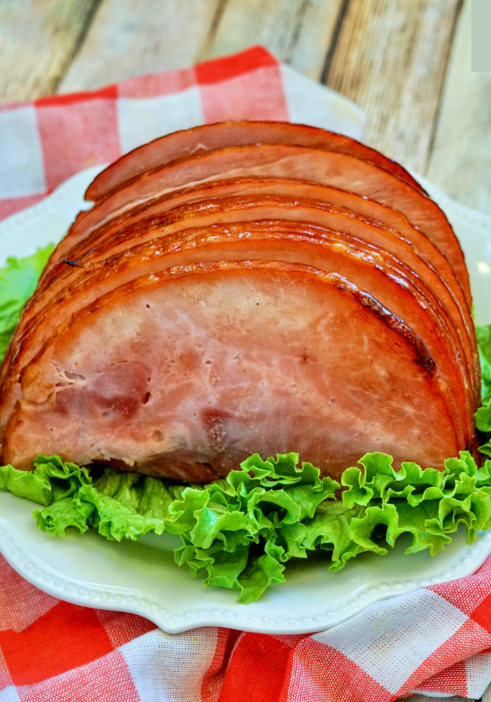 How to make honey brown sugar ham in the air fryer