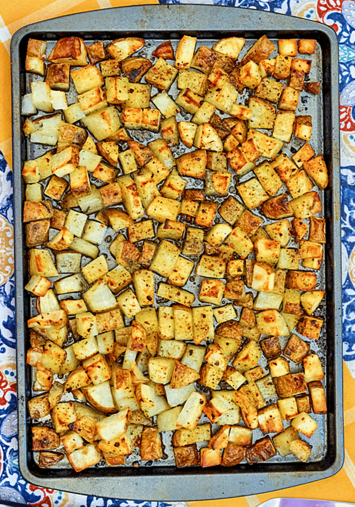 easy oven roasted potatoes