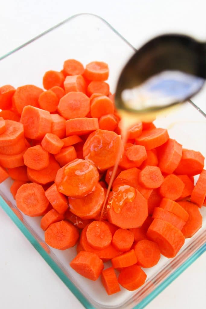 the best quick honey roasted carrots