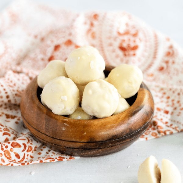 how to make white chocolate truffles at home