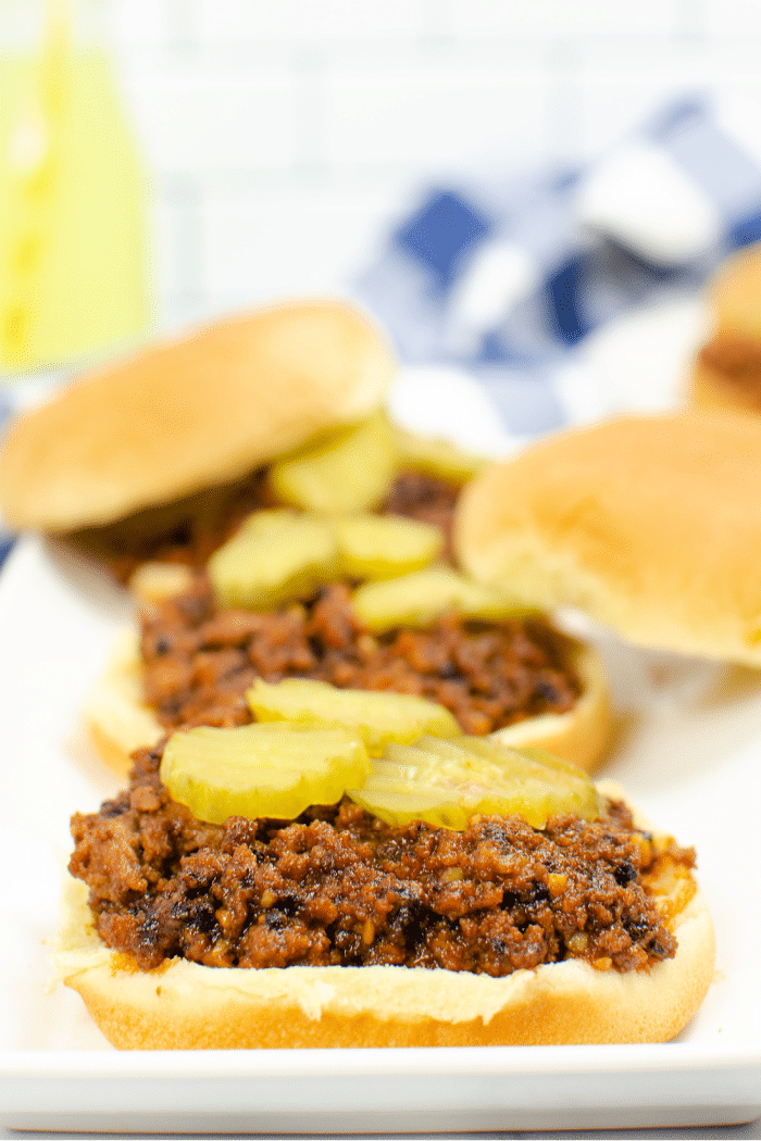 Homemade Sloppy Joe's with Ketchup mom makes dinner