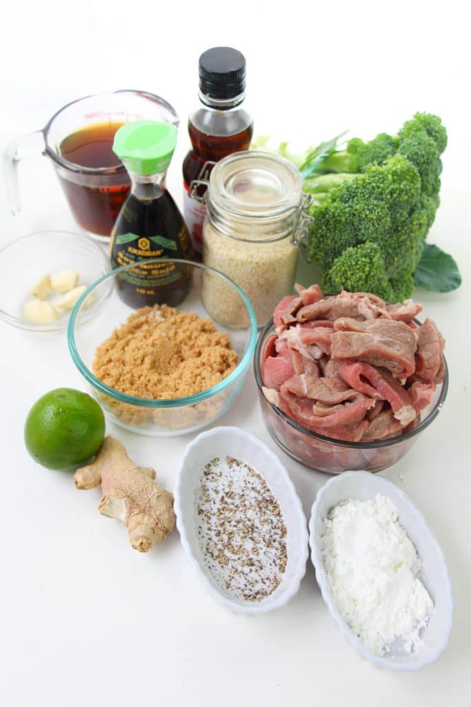 beef and broccoli dinner ingredients