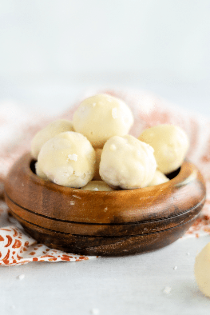 how to make homemade white chocolate truffles