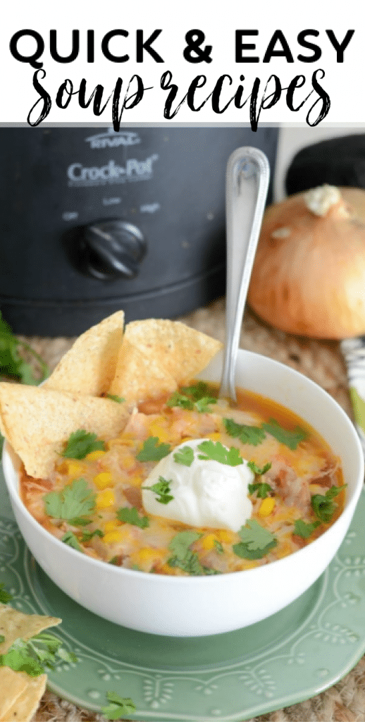 quick and easy soup recipes