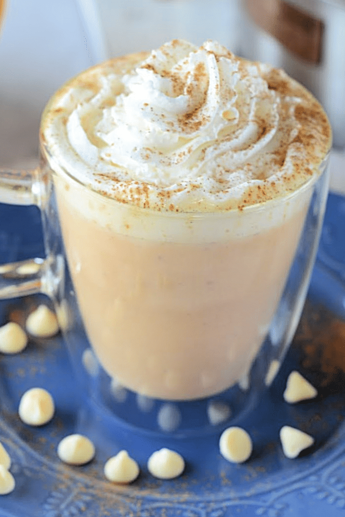 How to make a pumpkin white hot chocolate