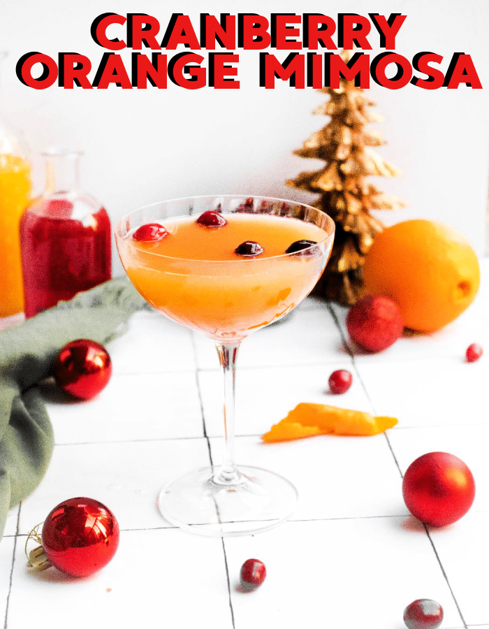 Cranberry Orange Mimosa