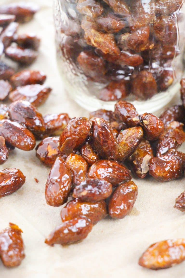 Candied Almonds mom makes dinner