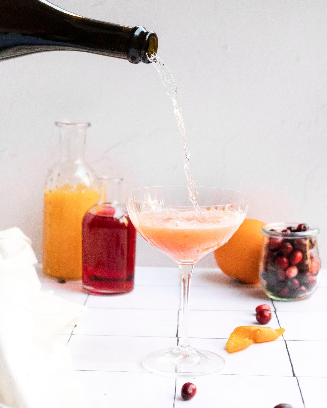 Cranberry Orange Mimosa mom makes dinner