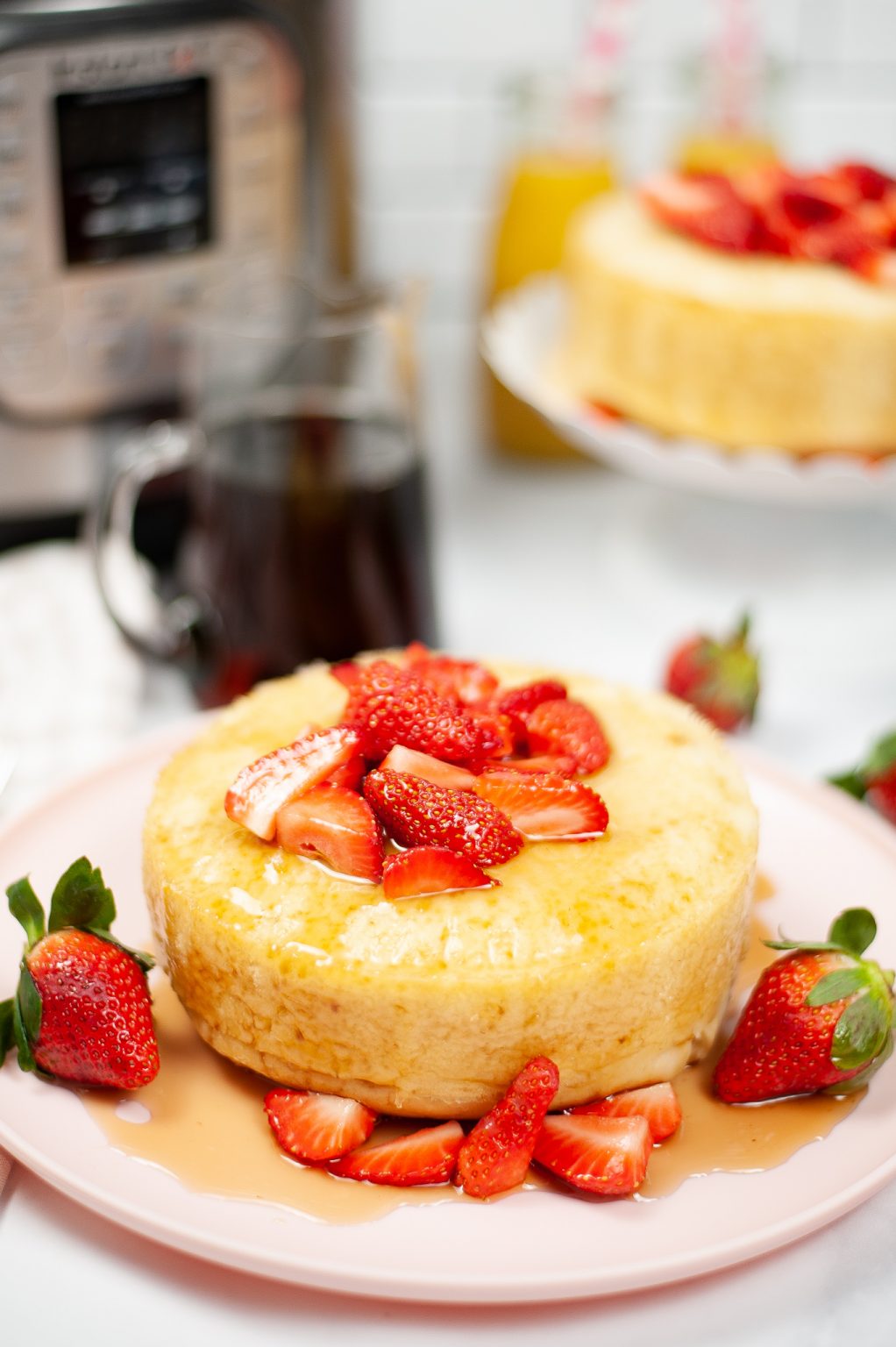 Instant Pot Giant Pancake mom makes dinner