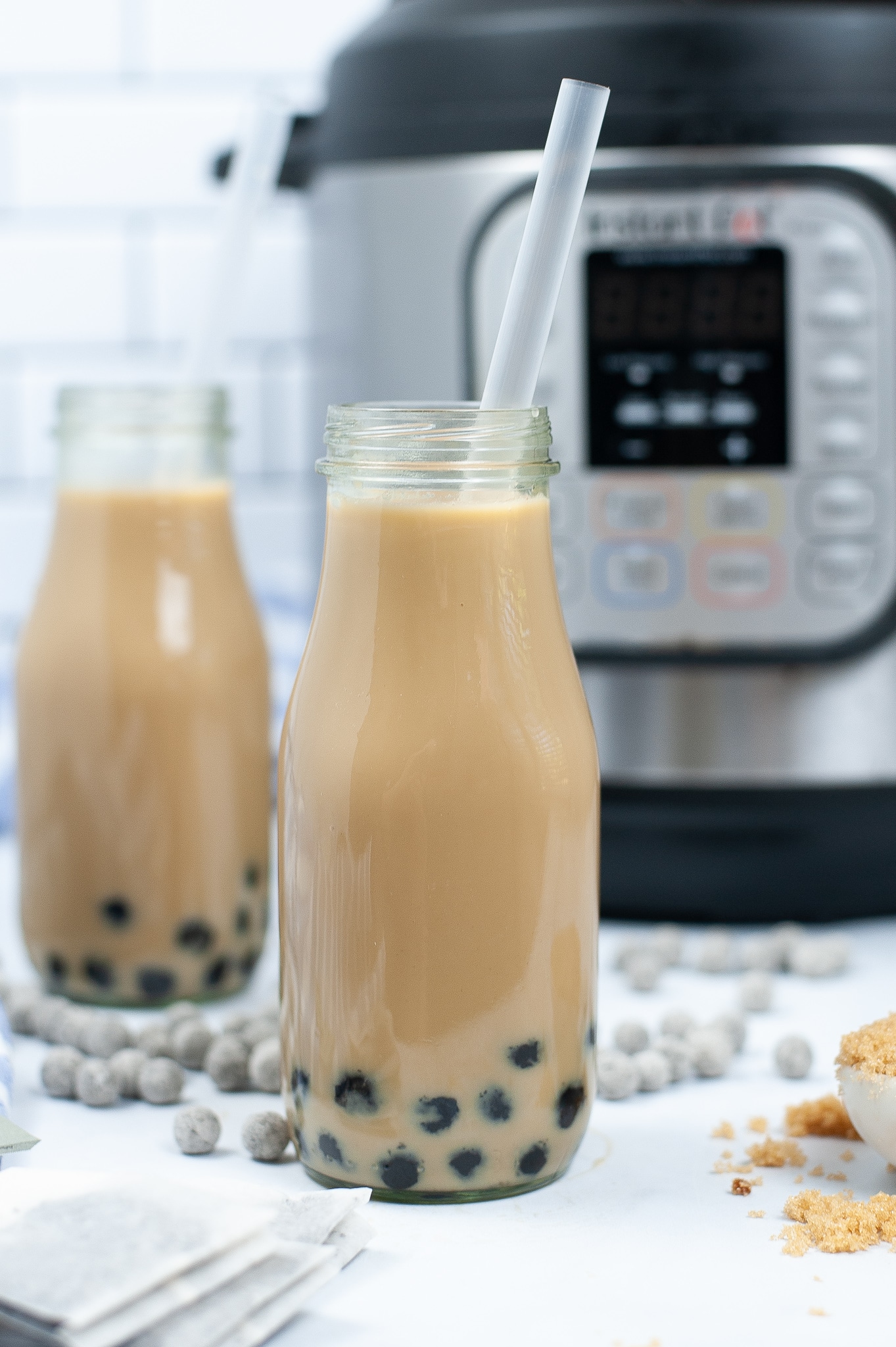 Instant Pot Boba Tea - DadCooksDinner