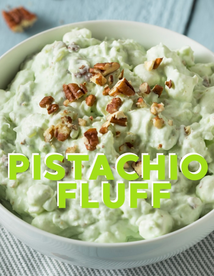 Pistachio Fluff Recipe - mom makes dinner