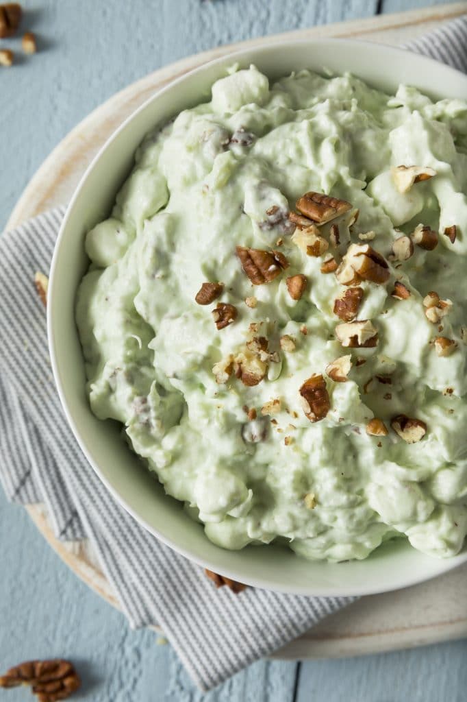 Homemade Pistachio Fluff Dessert recipe