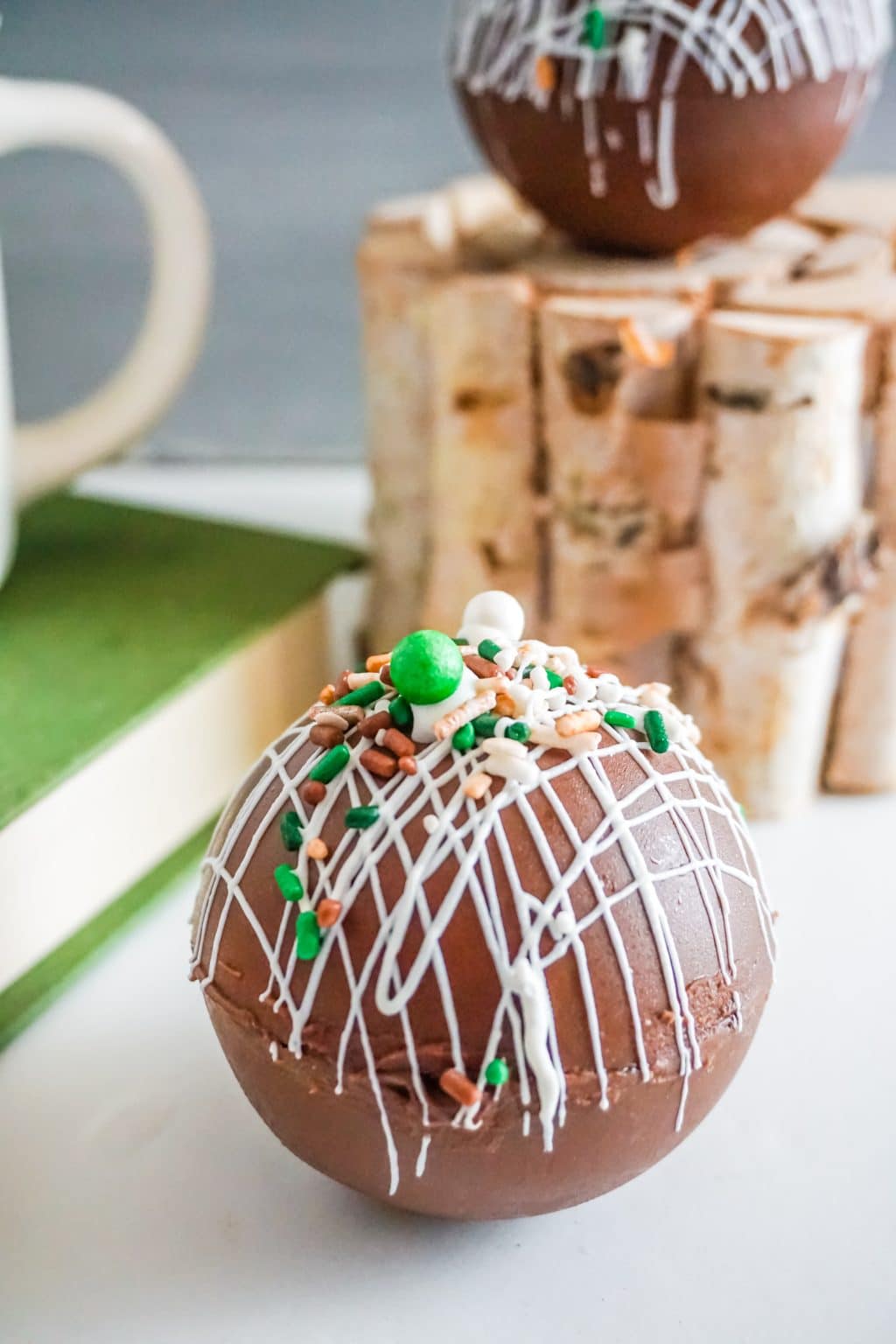 Chai Latte Bombs mom makes dinner