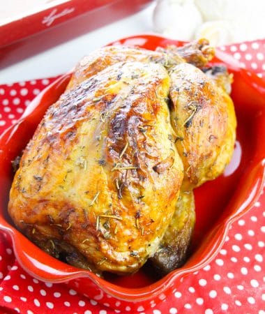 Delicious garlic butter roasted chicken (4)