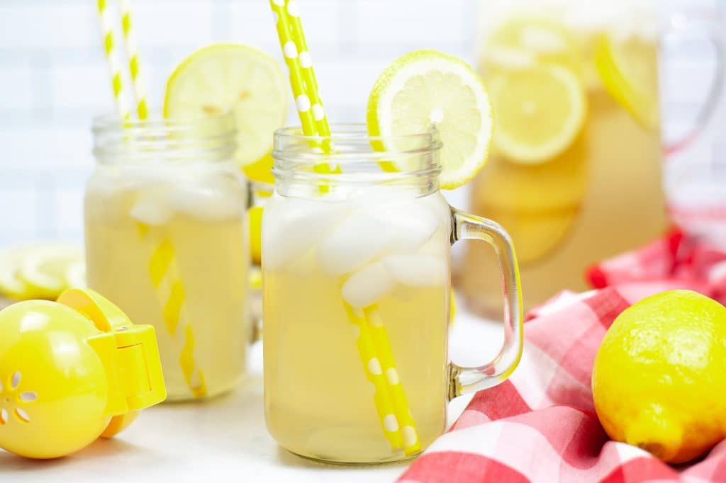 Homemade lemonade in the Instant Pot