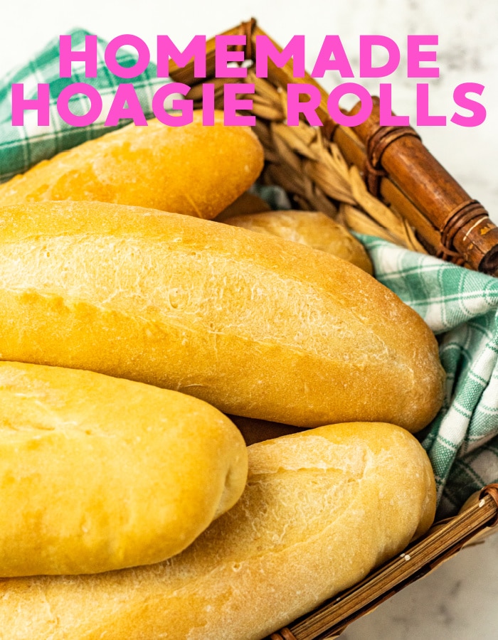 Homemade Hoagie Rolls