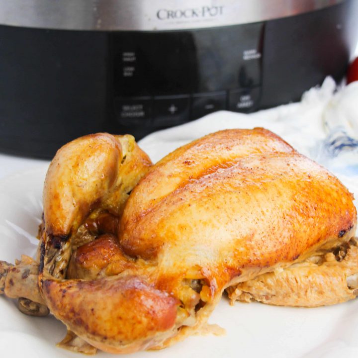 Crockpot BBQ chicken
