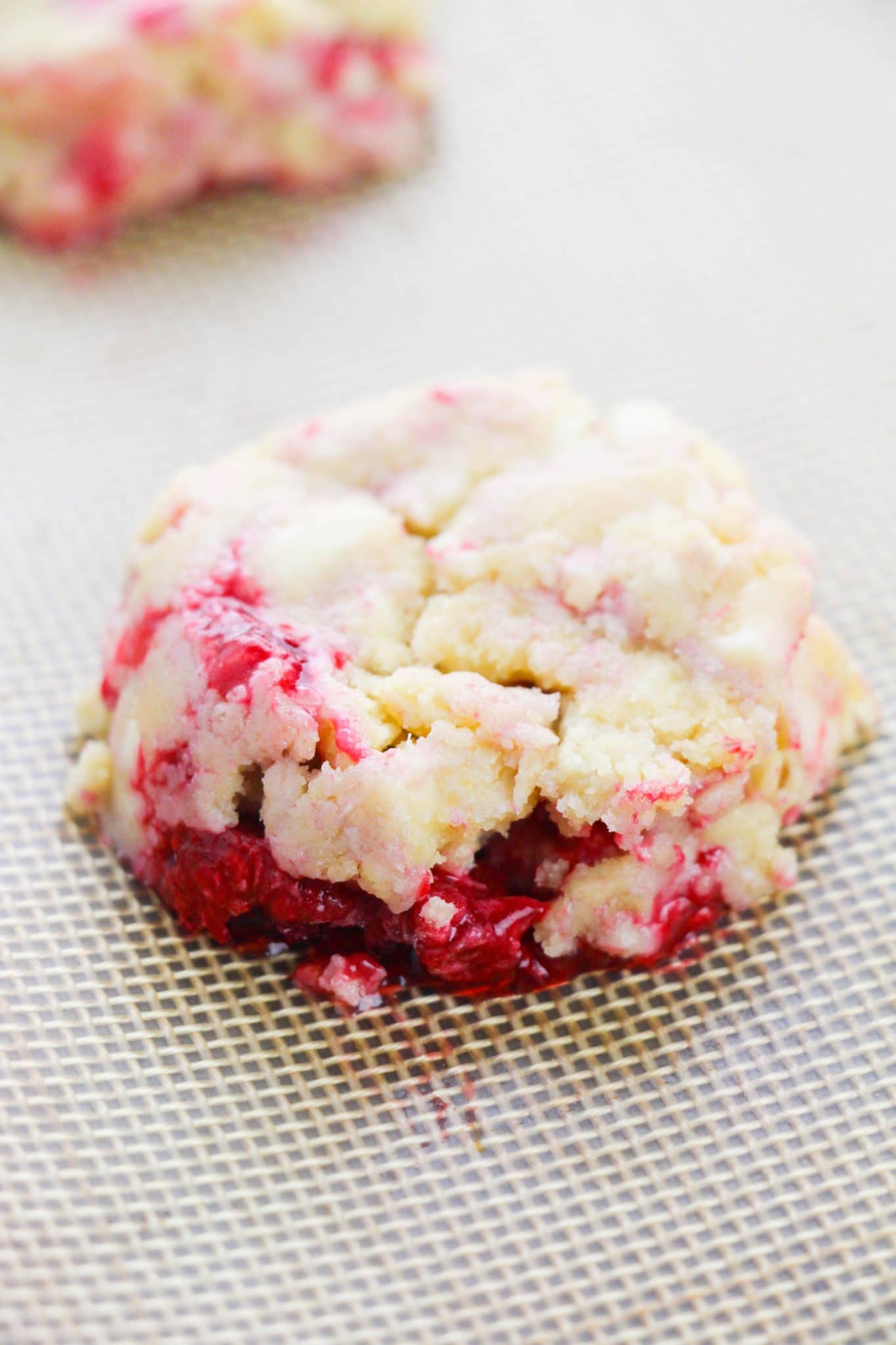 White Chocolate Raspberry Cookies Mom Makes Dinner 