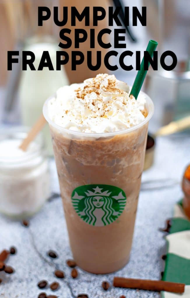 How to make a copycat Starbucks pumpkin spice frappuccino at home