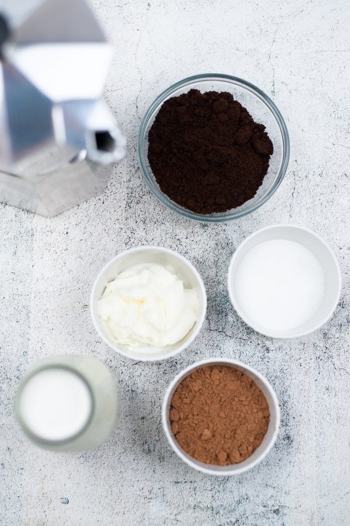 Iced Mocha Ingredients