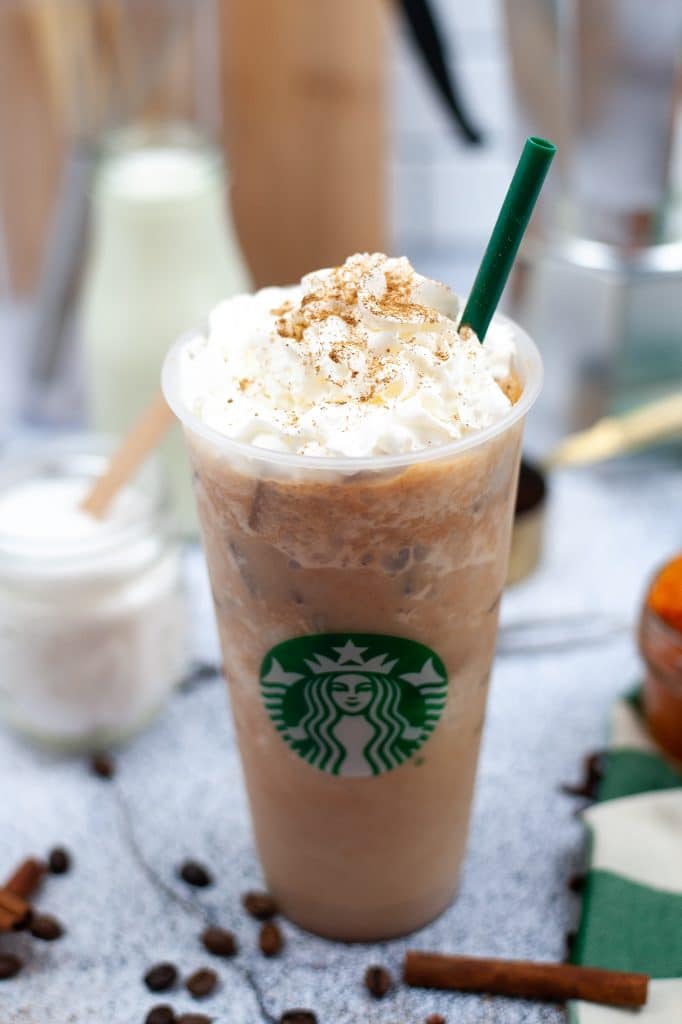 Starbucks pumpkin pie frappuccino