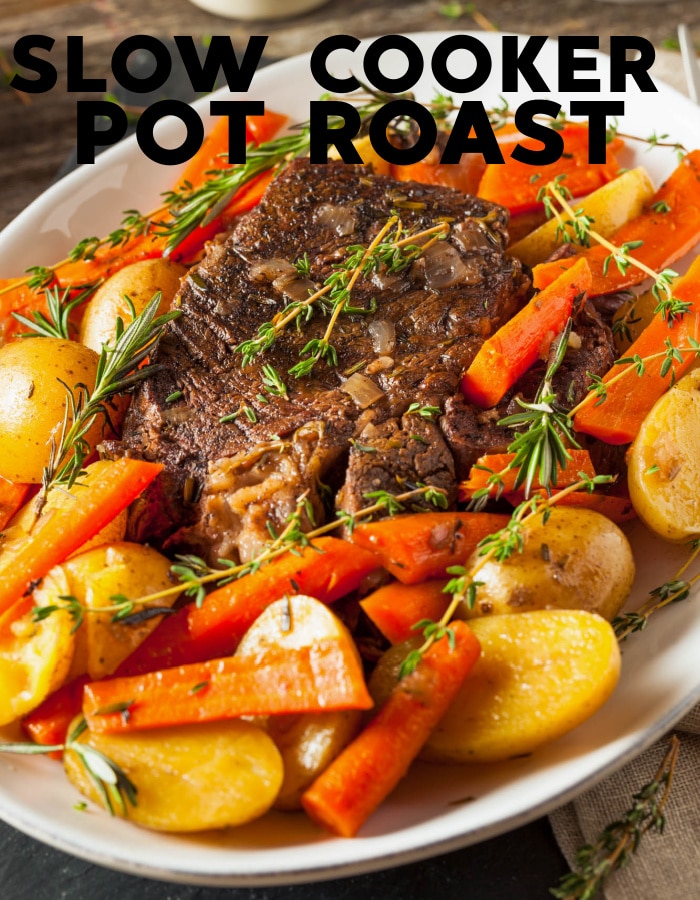 Easy Pot Roast with Onion Soup Mix (Oven or Slow Cooker)