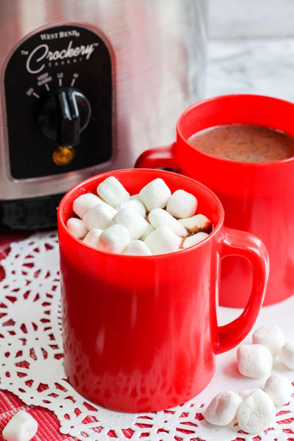 Easy Crock Pot Hot Chocolate - Mom Makes Dinner