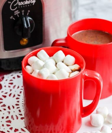 easy crock pot hot chocolate recipe