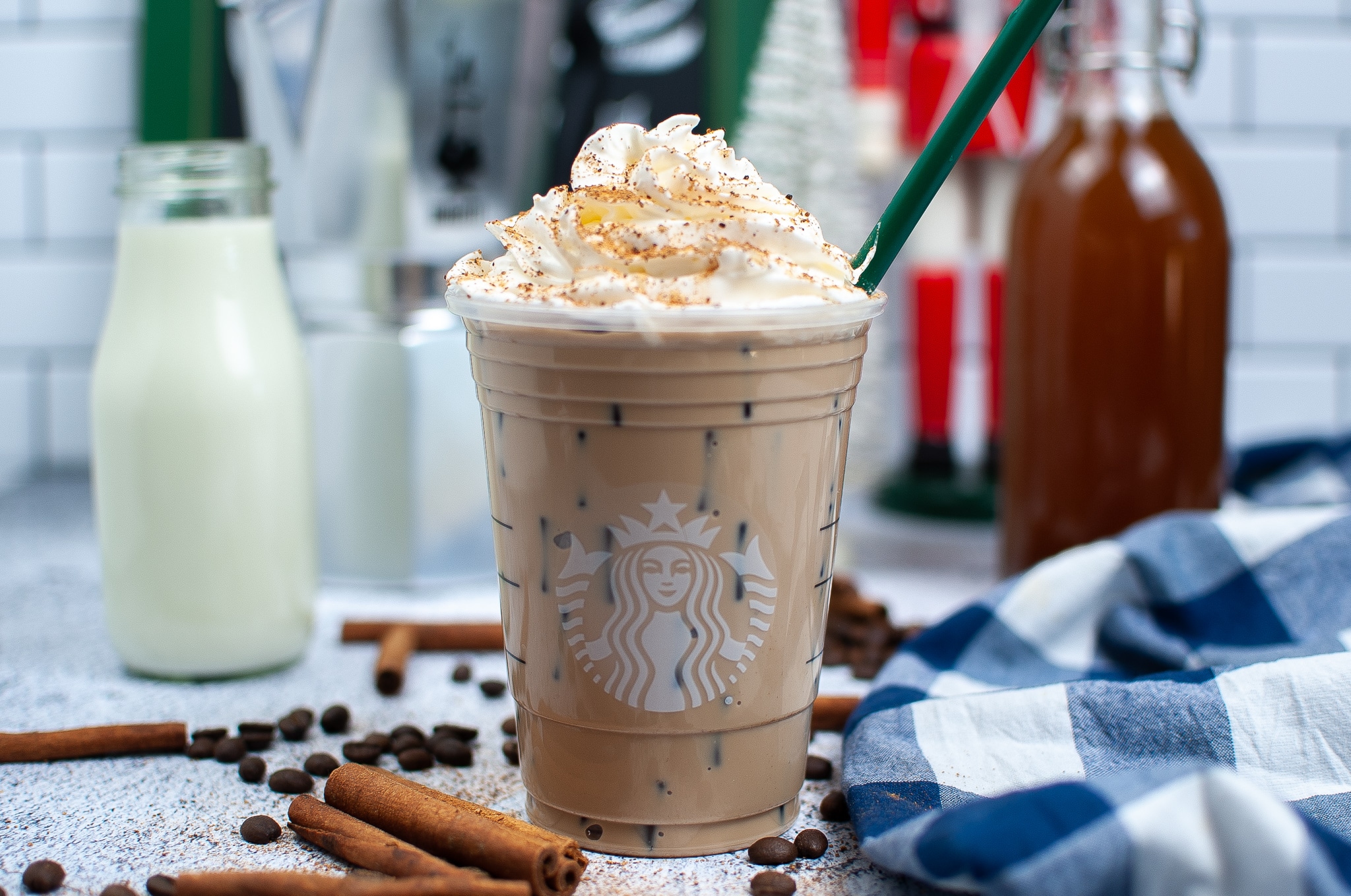 DIY Starbucks Gingerbread Frappuccino 