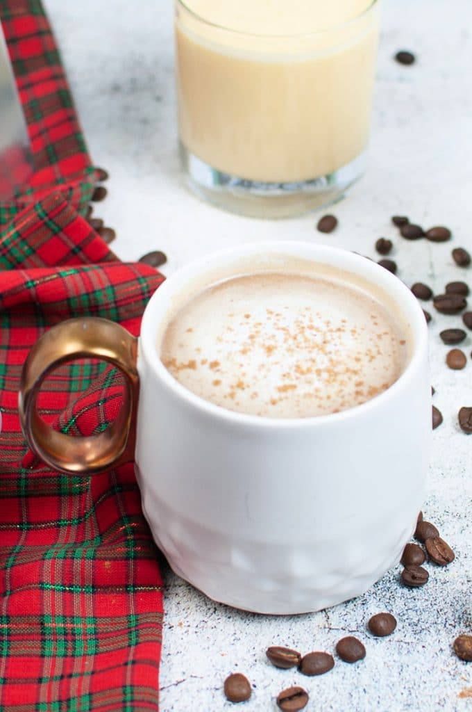 Starbucks copycay eggnog latte recipe