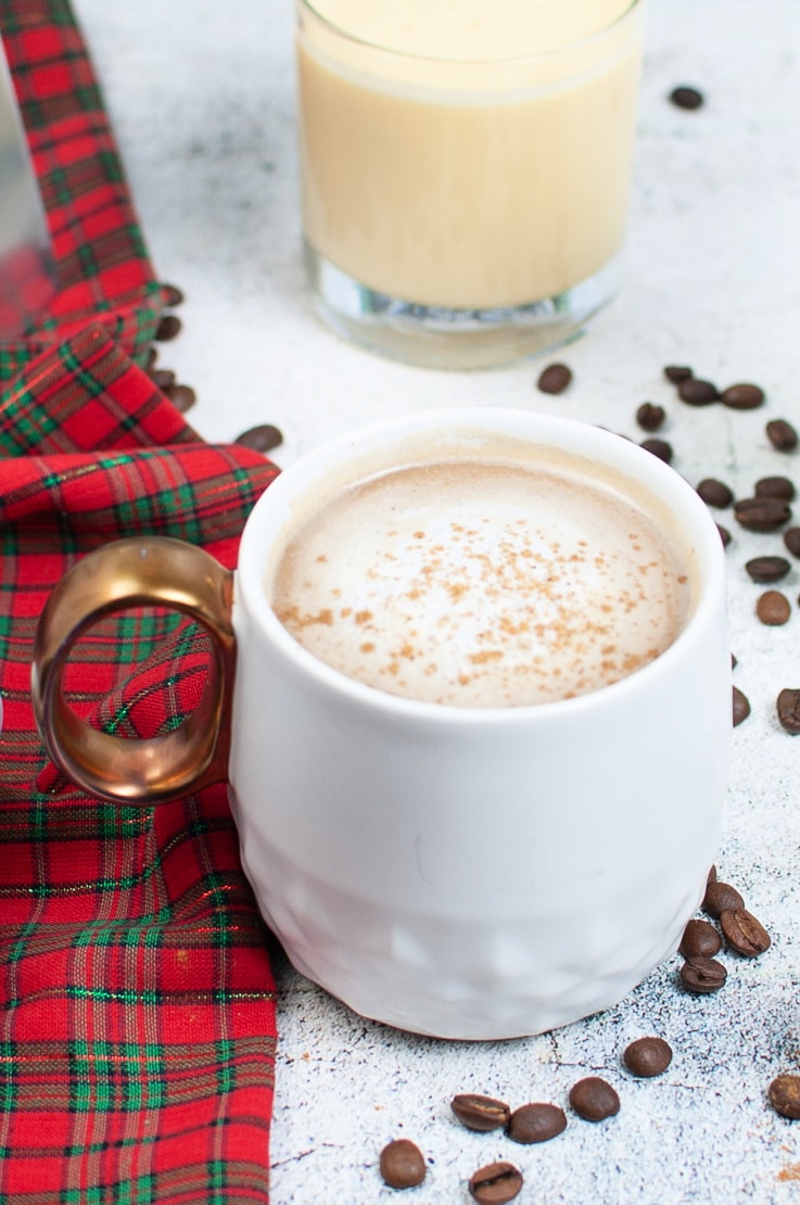 Easy Eggnog (2-minute blender recipe) - Back To The Book Nutrition