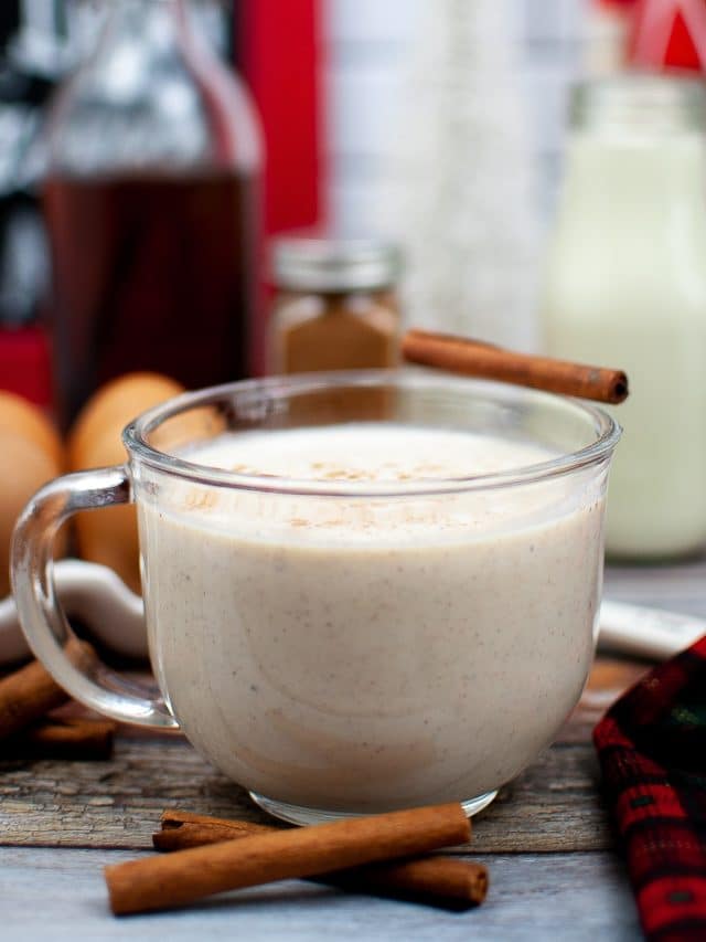 Homemade eggnog recipe mom makes dinner