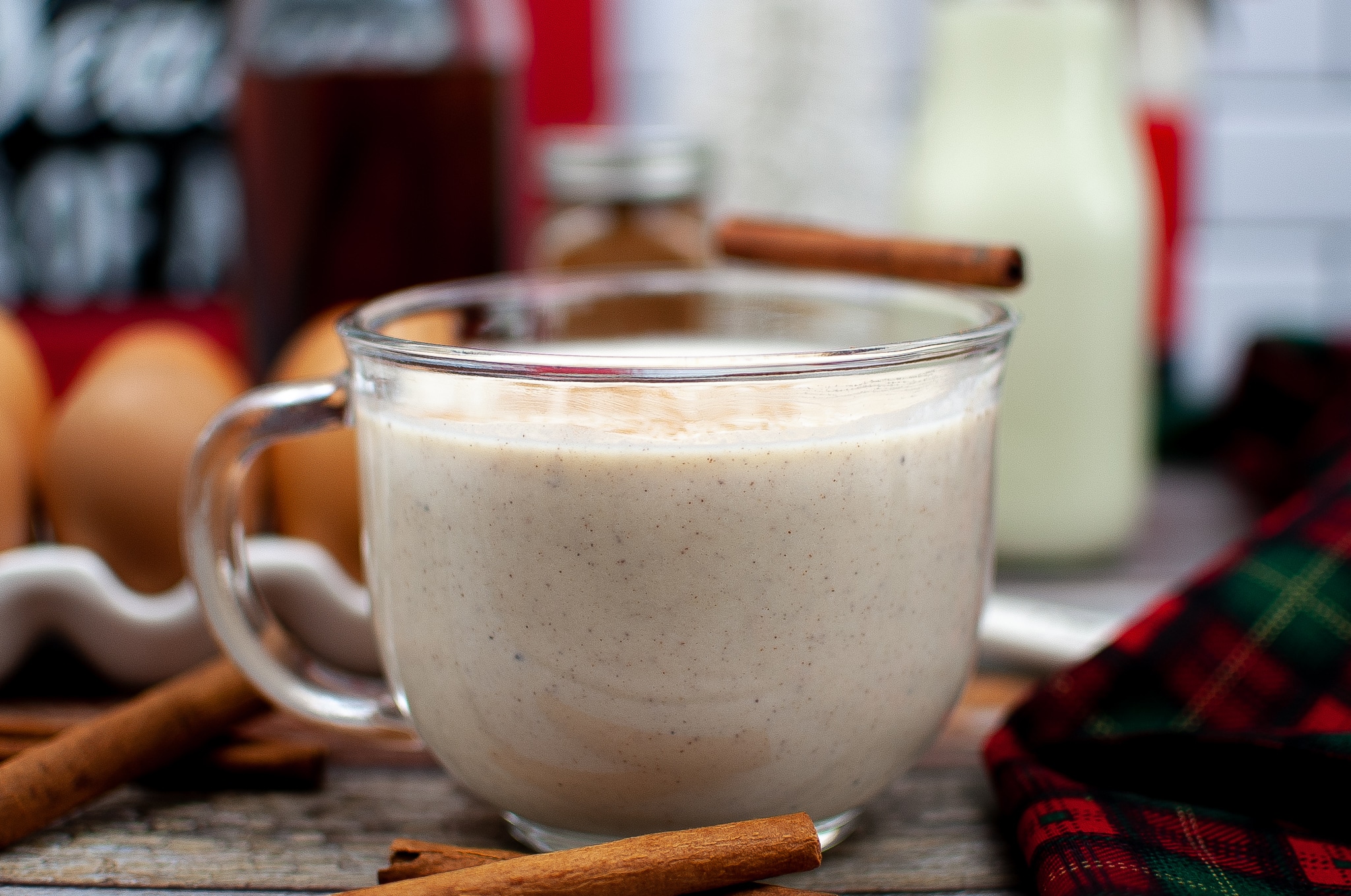 Homemade Eggnog Recipe